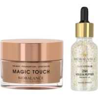 Set pentru îngrijirea tenului Bio Balance Gold Serum 30ml + Magic Touch 3in1 50ml