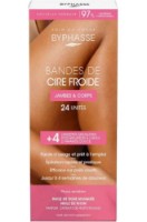 Benzi de ceară Byphasse Bandes De Cire Froide Jambes & Corps 24+4pcs