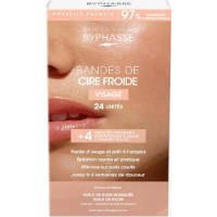 Benzi de ceară Byphasse Cold Wax Strips Face & Delicate Areas 24+4pcs