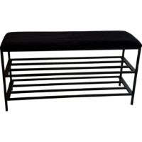 Обувница Nex Home Metal100x32x52 cm 12 Black