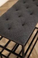 Обувница Nex Home Teddy metal 80x32x52 cm Dark Grey фото №3 — интернет-магазин Desire.md