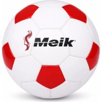 Minge de fotbal Meik MK-2102 N2 Red/White imaginea #1 — magazin online Desire.md
