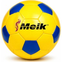 Minge de fotbal Meik MK-2102 N2 Yellow/Blue imaginea #1 — magazin online Desire.md