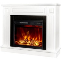 Șemineu electric Art Flame Tiffany & Lorance White