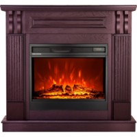 Șemineu electric Art Flame Verona black & Mirabella