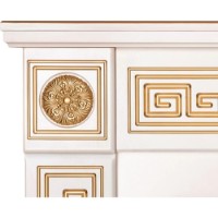 Șemineu electric Art Flame Versailles Gold & Gala Silver Ivory/Gold imaginea #3 — magazin online Desire.md