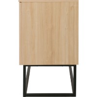 Комод Deco Vermont 160x45x75Hcm Wood/Black фото №4 — интернет-магазин Desire.md