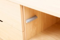 Комод Deco Vermont 160x45x75Hcm Wood/Black фото №7 — интернет-магазин Desire.md