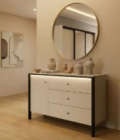 Comodă Fabrik Home Clay3 1364x910x502mm (c подсветкой) Кашемир imaginea #1 — magazin online Desire.md