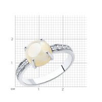 Кольцо SOLOVOV JEWELRY 94-310-00887-1 s.19 2,16gr фото №2 — интернет-магазин Desire.md