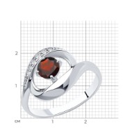 Кольцо SOLOVOV JEWELRY 94-310-00695-2 s.17,5 1,77gr фото №2 — интернет-магазин Desire.md