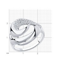 Кольцо SOLOVOV JEWELRY 94-110-00729-1 s.17,5 2,47gr фото №2 — интернет-магазин Desire.md