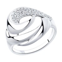 Кольцо SOLOVOV JEWELRY 94-110-00729-1 17,5