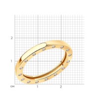 Кольцо SOLOVOV JEWELRY 93-110-02029-2 s.17,5 2,45gr фото №4 — интернет-магазин Desire.md