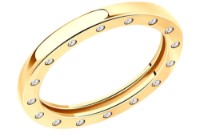 Кольцо SOLOVOV JEWELRY 93-110-02029-2 s.17,5 2,45gr