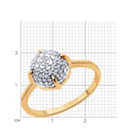 Кольцо SOLOVOV JEWELRY 93-110-01987-1 s.16 2,31gr фото №3 — интернет-магазин Desire.md