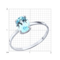Кольцо SOLOVOV JEWELRY 92014647 s.18,5 1,61gr фото №2 — интернет-магазин Desire.md