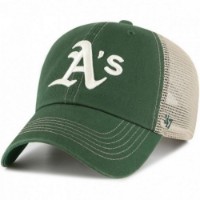 Бейсболка '47 Mlb Oakland Athletics Trawler Dark Green (47TRWLR18GWPDGD)