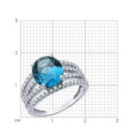Кольцо SOLOVOV JEWELRY 92014517 s.19 4,37gr фото №5 — интернет-магазин Desire.md