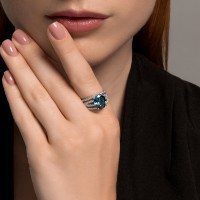 Кольцо SOLOVOV JEWELRY 92014517 s.16 4,01gr фото №2 — интернет-магазин Desire.md