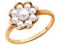 Кольцо SOLOVOV JEWELRY 92014289 s.18,5 1,84gr