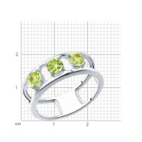 Кольцо SOLOVOV JEWELRY 92012127 s.17,5 2,19gr фото №5 — интернет-магазин Desire.md