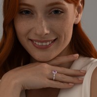 Кольцо SOLOVOV JEWELRY 92011791 s.18 1,89gr фото №2 — интернет-магазин Desire.md