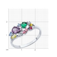 Кольцо SOLOVOV JEWELRY 82010015 s.17 1,96gr фото №5 — интернет-магазин Desire.md