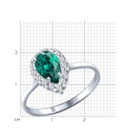 Кольцо SOLOVOV JEWELRY 82010011 s.18,5 1,44gr фото №3 — интернет-магазин Desire.md