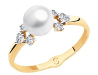 Кольцо SOLOVOV JEWELRY 791120 s.17 1,41gr