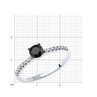 Кольцо SOLOVOV JEWELRY 7010091-3 s.17,5 1,51gr фото №4 — интернет-магазин Desire.md