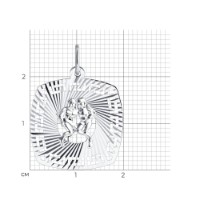 Подвеска SOLOVOV JEWELRY 94030860 1,25 фото №2 — интернет-магазин Desire.md