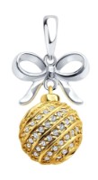 Подвеска SOLOVOV JEWELRY 94033262 3,02 фото №2 — интернет-магазин Desire.md