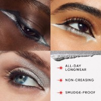 Тени для век MAC Dazzleshadow Liquid Metallic Silver Surfer фото №3 — интернет-магазин Desire.md