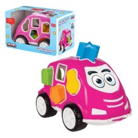 Sortator Pilsan Smart Shape Sorter Car (03187Pink) imaginea #2 — magazin online Desire.md