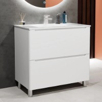 Dulap pentru lavoar Bayro Allegro 1000 Whita Matte (125445) imaginea #2 — magazin online Desire.md