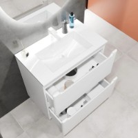 Dulap pentru lavoar Bayro Allegro 1000 Whita Matte (125445) imaginea #4 — magazin online Desire.md