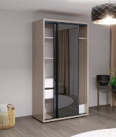 Dulap cu uşi glisante Bayro Parma Grey Stone 1200x2250x600 (608501) imaginea #2 — magazin online Desire.md