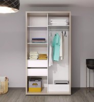 Dulap cu uşi glisante Bayro Parma Grey Stone 1200x2250x600 (608501) imaginea #3 — magazin online Desire.md