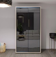 Dulap cu uşi glisante Bayro Parma Grey Stone 1200x2250x600 (608501) imaginea #1 — magazin online Desire.md