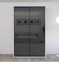 Dulap cu uşi glisante Bayro Parma White 1400x2250x600 (608502) imaginea #1 — magazin online Desire.md