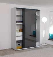 Dulap cu uşi glisante Bayro Parma White 1600x2250x600 (608505) imaginea #2 — magazin online Desire.md