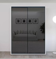 Dulap cu uşi glisante Bayro Parma White 1600x2250x600 (608505) imaginea #1 — magazin online Desire.md