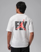 Tricou bărbătesc Nike Jordan Graphic White, s.L imaginea #2 — magazin online Desire.md