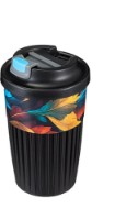 Сană termică Bytplast Phibo Листья 450ml Black (56902)