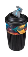 Сană termică Bytplast Phibo Листья 450ml Black (56902) imaginea #2 — magazin online Desire.md