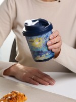 Термокружка Bytplast Phibo Лунная ночь 300ml Blue (57612) фото №4 — интернет-магазин Desire.md