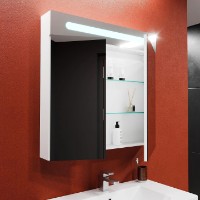 Шкаф с зеркалом Bayro Portis 800x800 Led (124457) фото №3 — интернет-магазин Desire.md