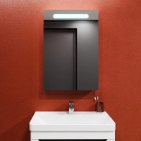 Dulap cu oglindă Bayro Portis Led 600x800 (124455)