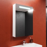 Dulap cu oglindă Bayro Portis Led 700x800 (124456) imaginea #2 — magazin online Desire.md